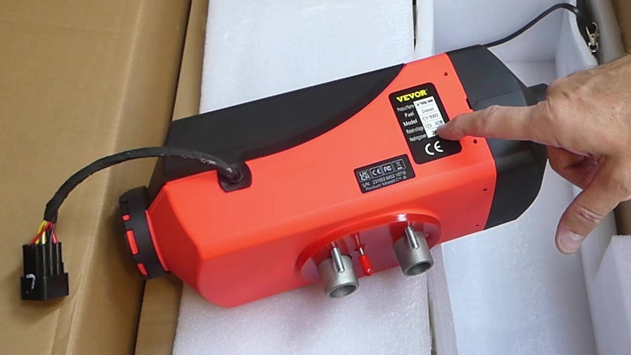 Montuję w Radiobusie ogrzewanie postojowe Vevor 2kW