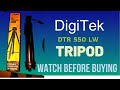 Digitek (DTR 550 LW) Tripod (Should really buy?)