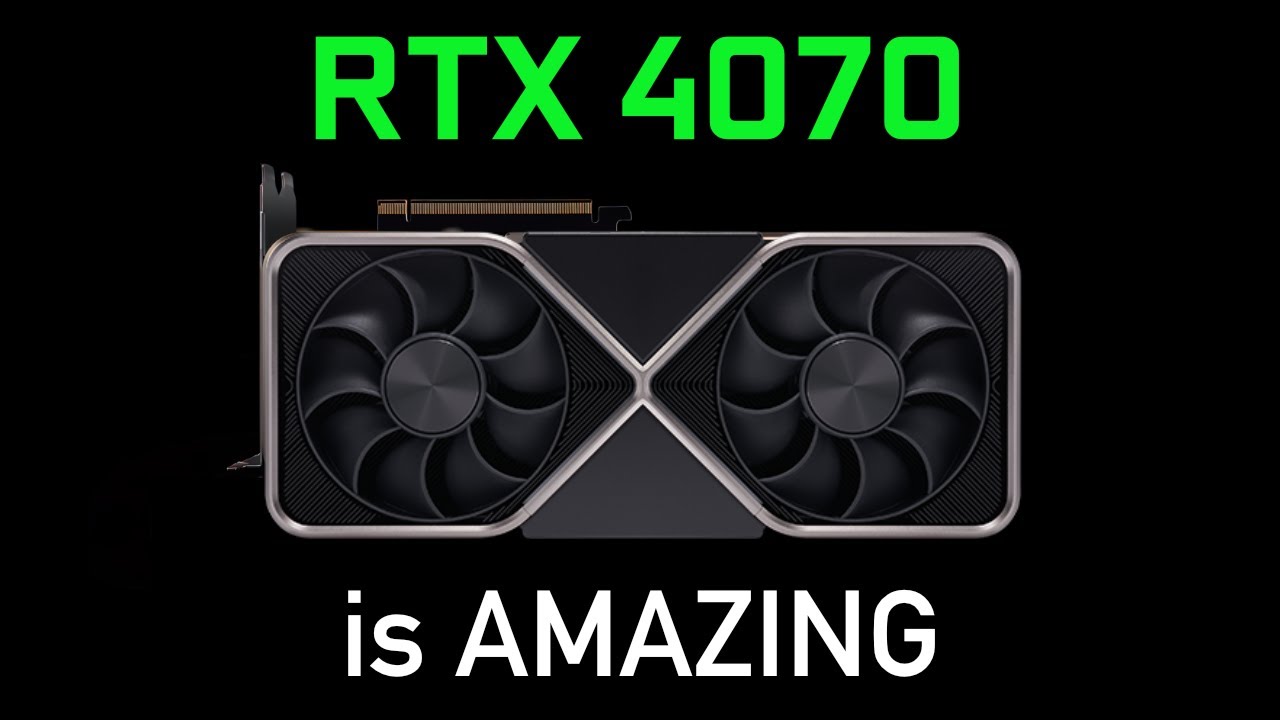NVIDIA RTX 4070 is Better Than You Think