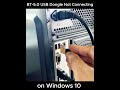BT 5.0 USB Dongle Not Working on Windows 10
