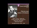 David Oistrakh - Glazunov Mazurka-Oberek in D major