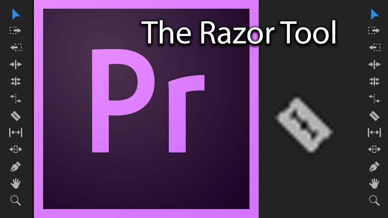 E17 - The Tool Bar / The Razor Tool - Adobe Premiere Pro Cc 2017