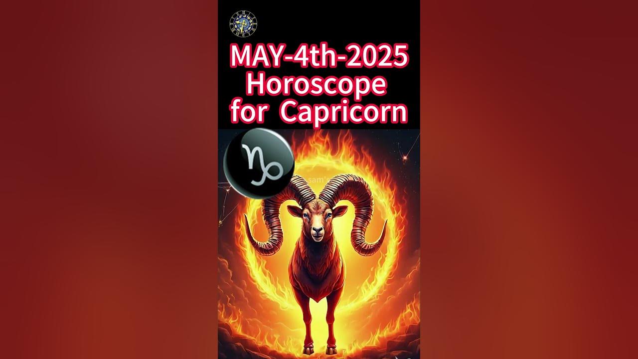 May 4th horoscope for capricorn astrology whatscomingupinlovelife 