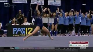 Katelyn Ohashi (UCLA) 2018 Floor vs Oklahoma 10.0