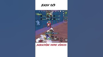 "Insane 1v3 Clutch in Seconds! 🔥 | #AveePlayer #BGMI #Shorts"
