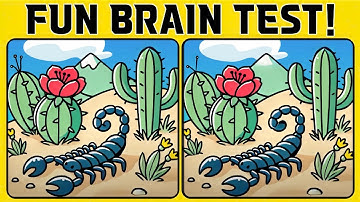 🧠🧩Spot the 3 Differences | Brain-Busting Puzzles (A Bit Tricky) #40