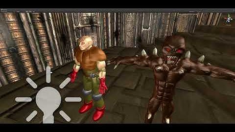 Zombie only low poly mesh plus normal maps ( no textures and rig/animation yet ) . In Unity3D