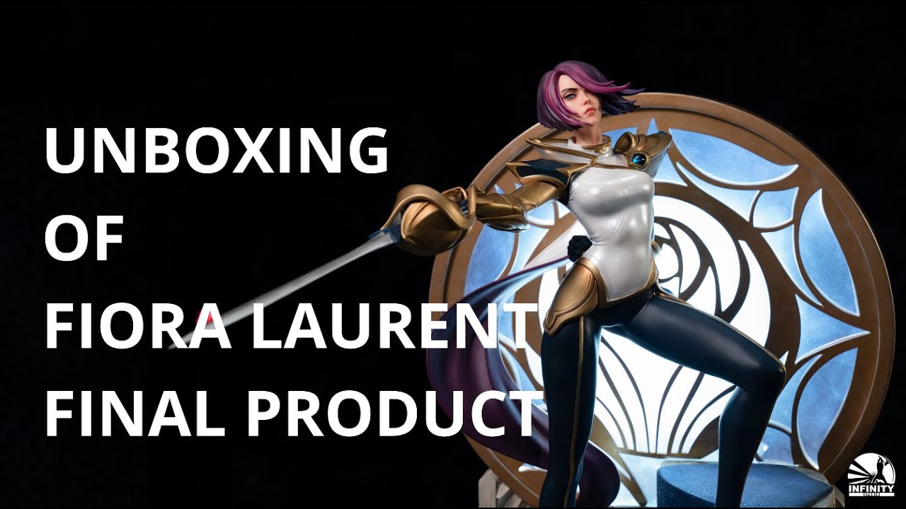 The Grand Duelist - Fiora Laurent Quarter Scale Statue by Infinity Studio