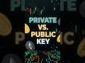 Private Key vs Public Key Simple Crypto Explanation
