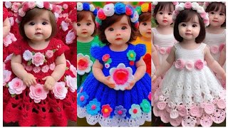 Latest Styles Crochet Hand knitting Baby Frock Designer Free Patterns Diy Projects