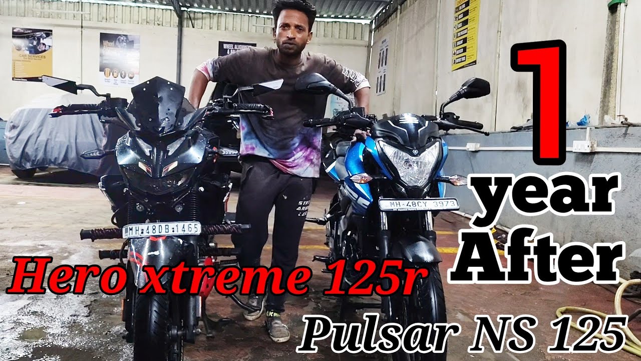 Hero xtreme 125r or pulsar ns 125 1 saal baat ki condition | xtreme or pulsar Neal review