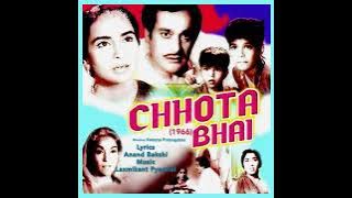 Khate hai Peete hai mouj karte hai....Film Chhota Bhai (1966) Lata Mangeshkar