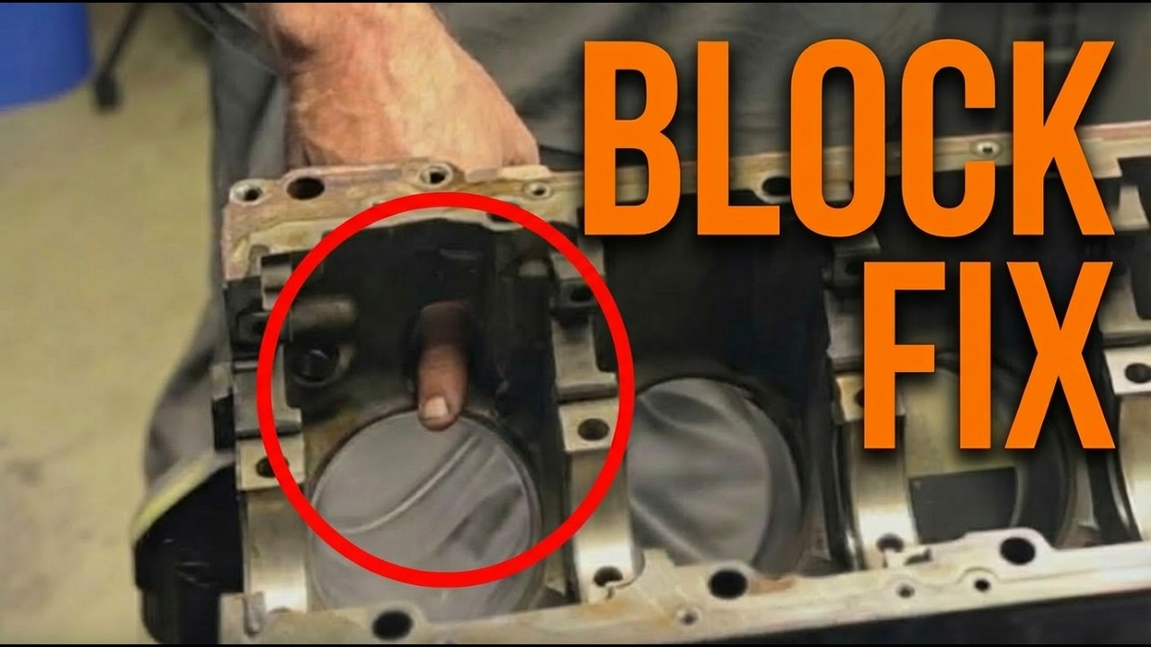 How To Save Your Engine Block From the Scrap Yard for $7: Without ...