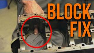 How To Save Your Engine Block From the Scrap Yard for $7: Without welding.
