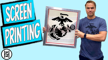 How to Screen Print with a Cricut, THE EASY WAY!