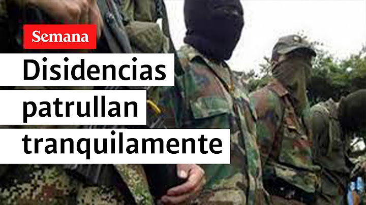 Presencia de disidencias en calles de Tibú, Norte de Santander | Videos Semana