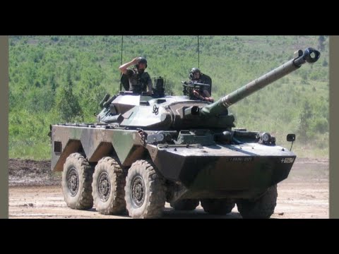 Французская разведывательная машина AMX-10 RC