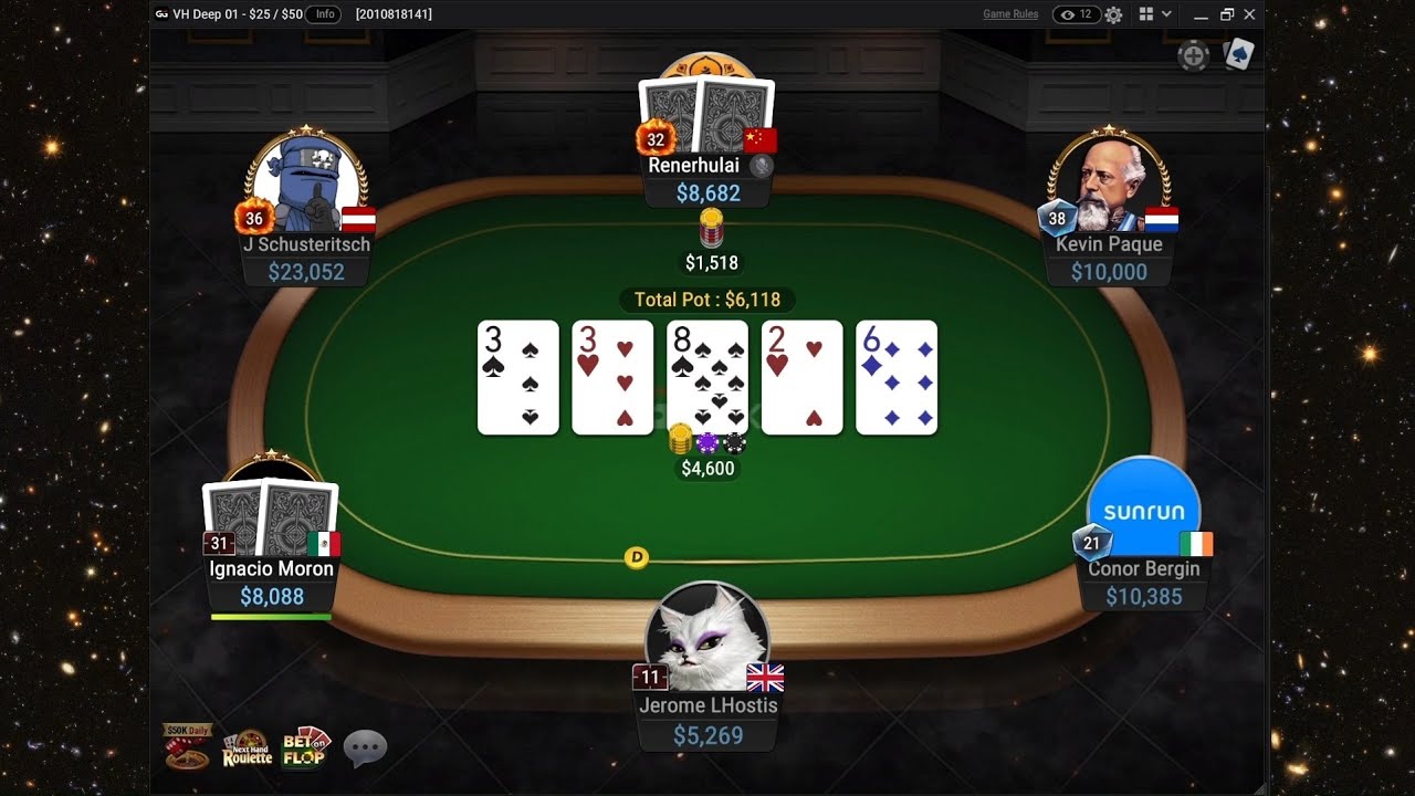 5knl - 2,500$ Pots and Up - Poker Hands Compilation 
