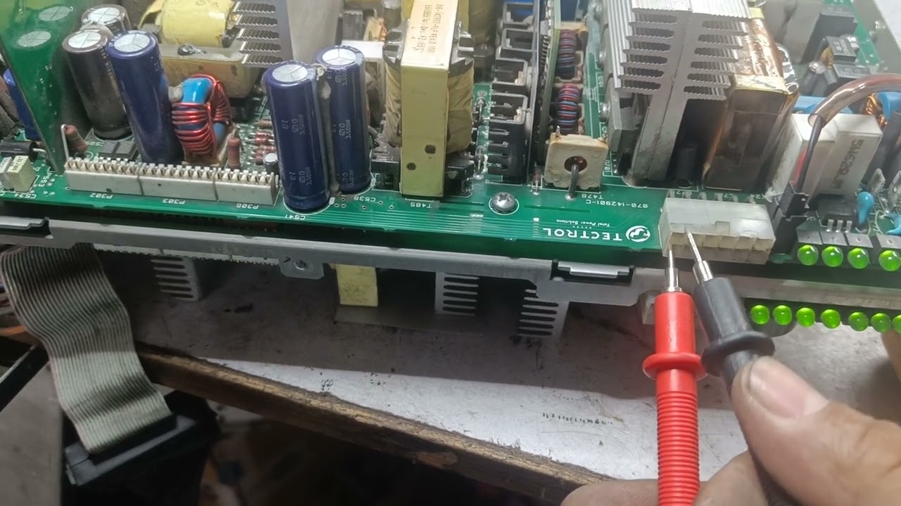 HD11 Phillips ultrasound machine PSU power supply tc89m-1429.. tectrol power supply unit repair