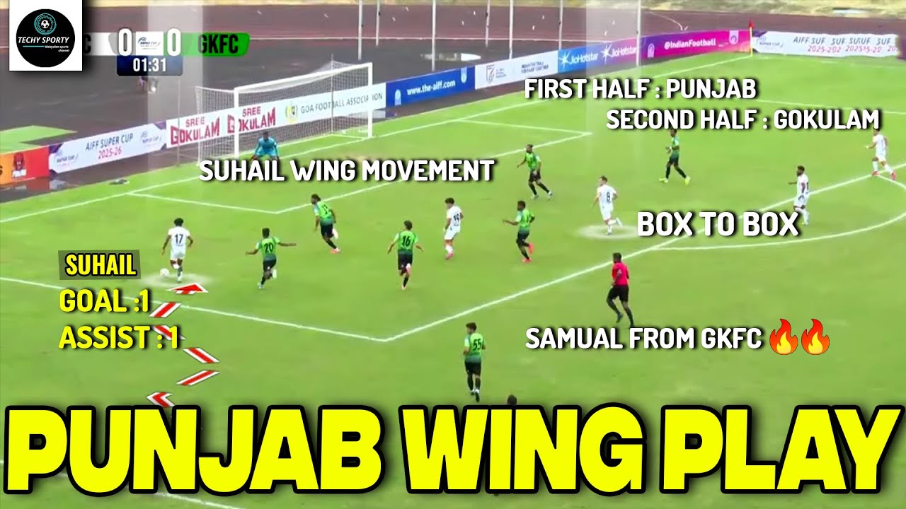 2nd HALF COMEBACK 🔥🔥BUT ..‼️ Punjab FC vs Gokulam Kerala FC | Super Cup 2025 | My opinion 