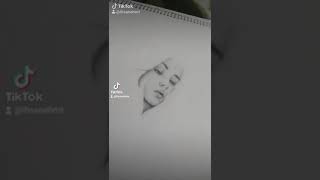 Drawing a Girl / رسم فتاة Shorts drawing art