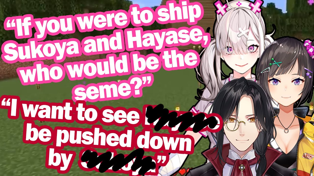 [Eng Sub] Shellin forced to answer embarrassing questions by Sukoya and Hayase (Nijisanji)