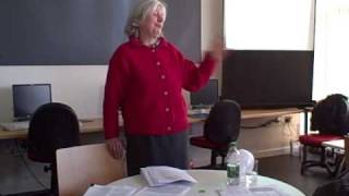 PVC Professor Jane Millar launches the University of Bath OPuS repository.