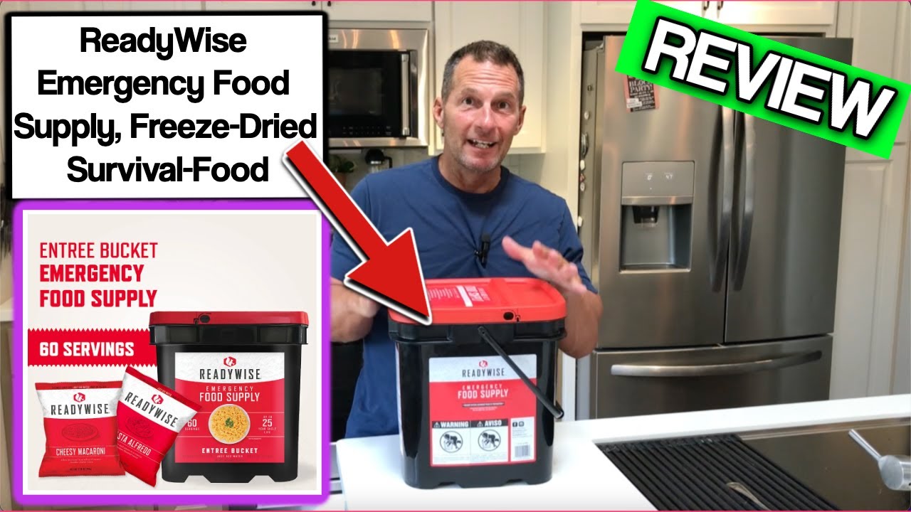 ReadyWise Emergency Food Supply, Freeze Dried Survival Food Disaster ...