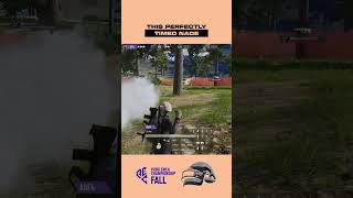 This perfectly timed nade. 💣⏱️#PUBGEsports #PEC #PECFall