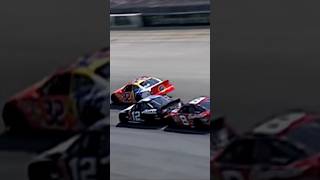 Ryan Newman and Dale Earnhardt, Jr. make a little casual contact in the 2002 MBNA Platinum 400