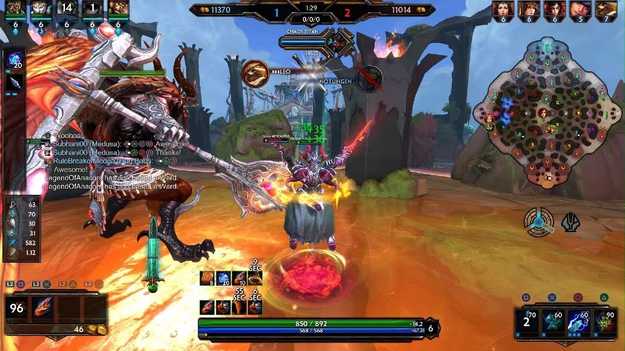Smite Ao Kuang Omnipotence Full Game (32 Kill Game)
