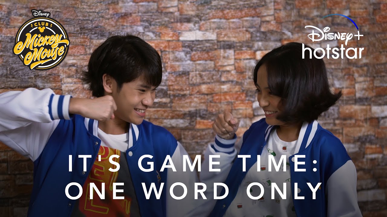 It’s Game Time: One Word Only | Club Mickey Mouse Season 4 | Disney+ Hotstar Malaysia