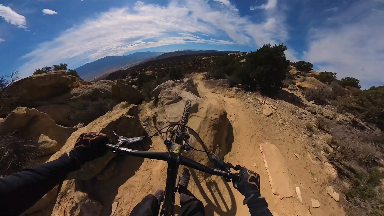 Richfield Utah Mountain Biking POV Laps on the Telegraph Trail YouTube