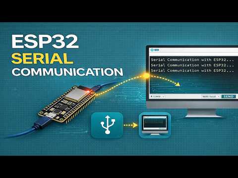 ESP32 Serial Communication Tutorial | UART Basics & Baud Rate Explained