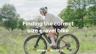 How to determine the correct size gravel bike | Sigma Sports