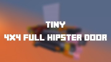 [Showcase] Tiny 4x4 Full Hipster Door