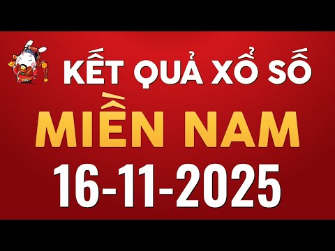 Xổ Số Miền Nam Ngày 16 11 2025 KQXSMN XSMN SXMN Kết Quả Xổ Số Kiến Thiết Miền Nam Chủ Nhật