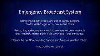 The Purge Anarchy  2014 Announcement Hd my Voice