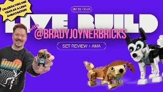 Livestream LEGO Build + Review, Creator 3-in-1: Adorable Dogs!