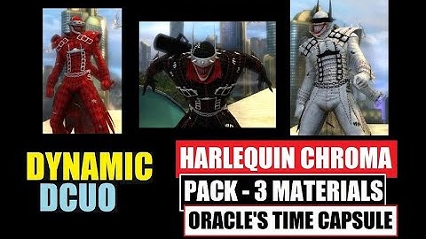 DCUO - Harlequin Chroma Material Pack - Oracle