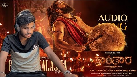 Kantara Chapter 1 | Brahmakalasha Kannada song Reaction Video #rishabshetty #kantara 