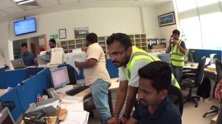 Mannequin Challenge Hellmann Calipar Healthcare Logistics Dubai.