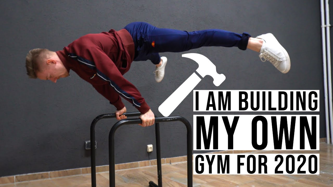 MISSION 2020 BUILDING MY OWN GYM VLOG 1 YouTube