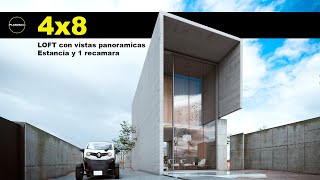 PLANOS CASAS pequeña casa minimalista de 4x8 los planos son importantes para iniciar tu construccion