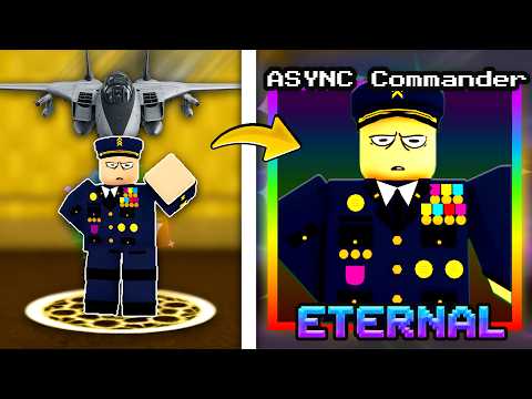 I Unlocked 0.025% ETERNAL ASYNC COMMANDER in Into The Backrooms TD..
