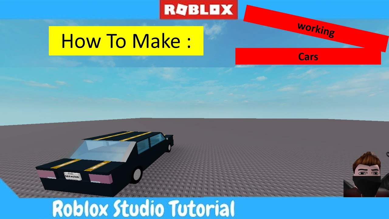 Roblox Studio How To Make A Working Car 2020 Youtube - roblox studio how to make a car 2020