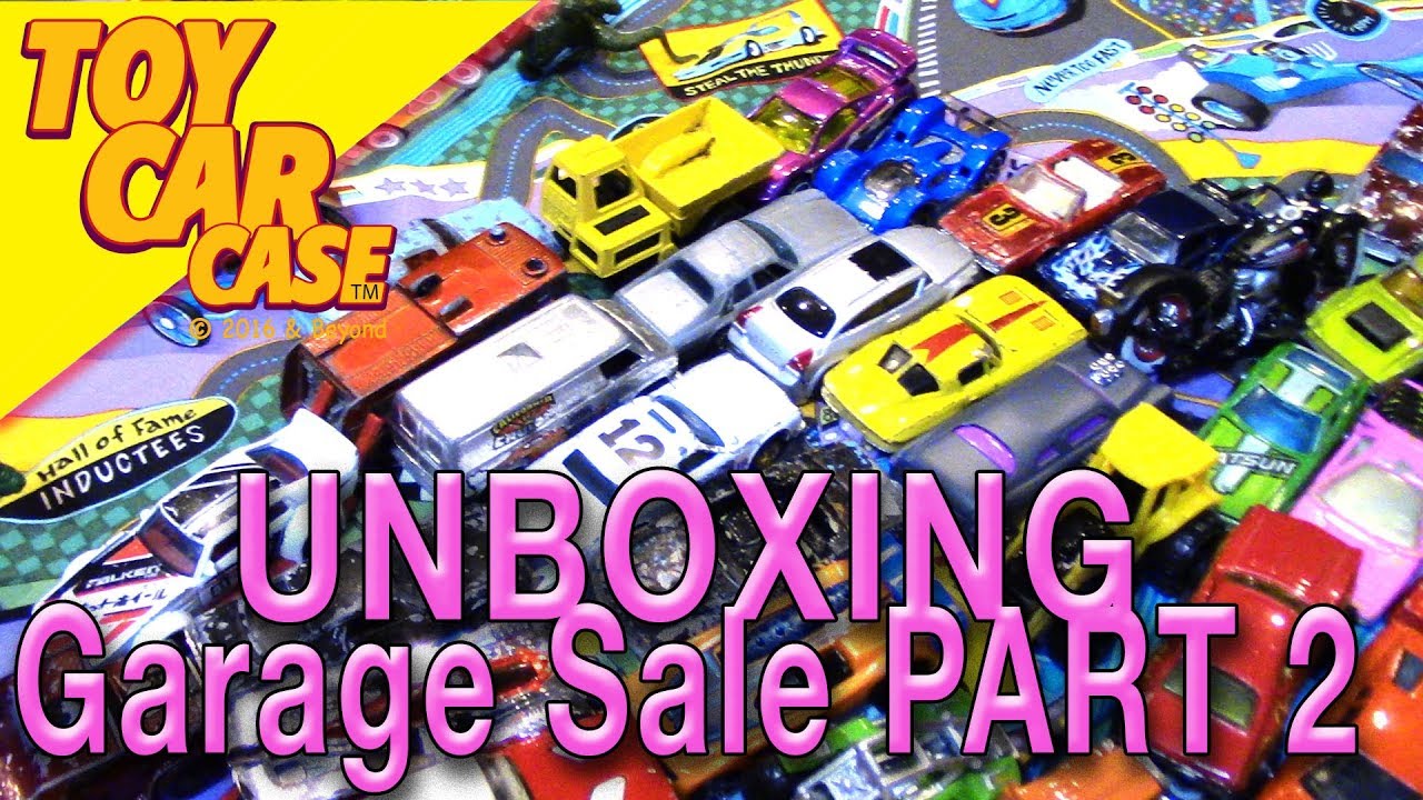 Unboxing Large Box of Vintage Cars with play mat PART 2 Toy Car Case