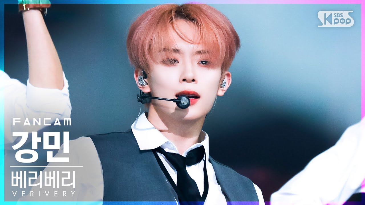 [안방1열 직캠4K] 베리베리 강민 'Undercover' (VERIVERY KANGMIN FanCam)│@SBS Inkigayo_2022.05.22.