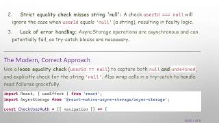 Handling null Values from AsyncStorage in React Native Correctly