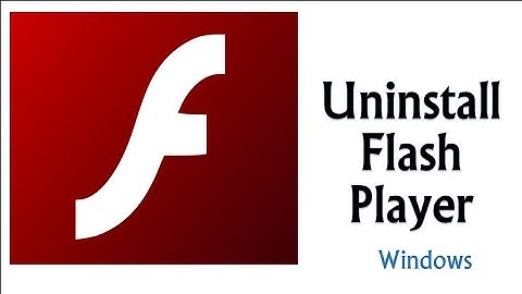 How to uninstall adobe flash player (adobe flash player uninstall කරමු)